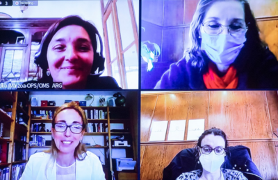 La nueva representante de OPS/OMS en Argentina fue recibida por la Ministra Vizzotti