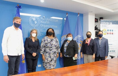 visit with the new ambassador of the European Union