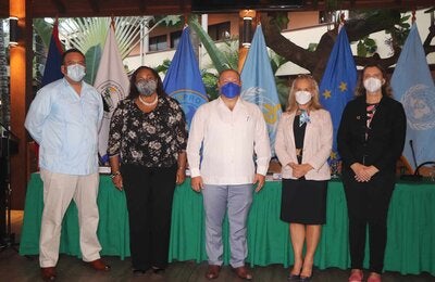 European Union Visibility Event with PAHO/WHO, MoHW, NAO, and the UN