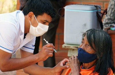 Vaccianting priority groups