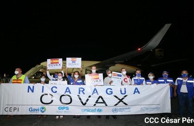 Vacunas AZ donada por España 4ta entrega