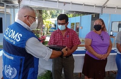 Entrega de donación