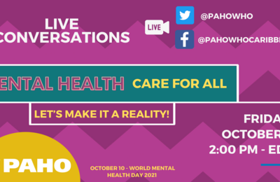 Live Conversations: World Mental Health Day: Care for all, Let´s make it a reality
