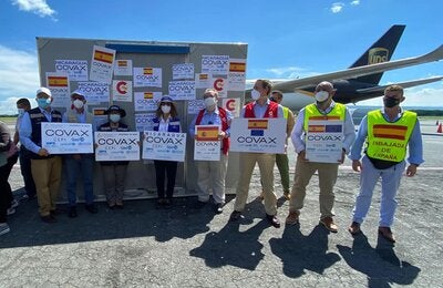 Donación de 625,920 dosis de vacunas AZ 