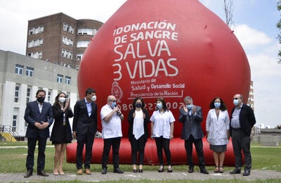 Argentina celebra el Día Nacional del Donante Voluntario de Sangre y promueve la donación voluntaria y habitual