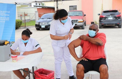 Flu Vaccination Drive in Belize
