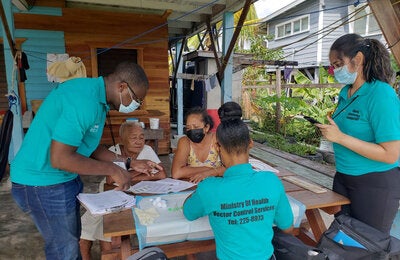 Guyana overcomes challenges posed by the COVID-19 pandemic to further advance towards the elimination of lymphatic filariasis