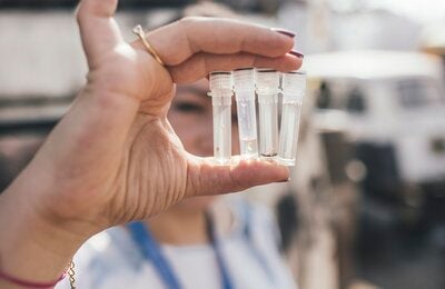 The life cycle of a mosquito: An egg can develop into an adult mosquito within 7 to 10 days. The elimination of breeding sites is crucial to reducing the population of mosquitoes that transmit dengue disease, zika or chikungunya.