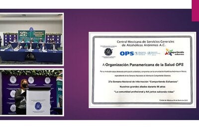 Evento Alcohólicos Anónimos