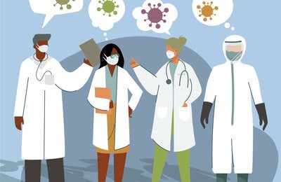 Salud mental de los trabajadores de salud