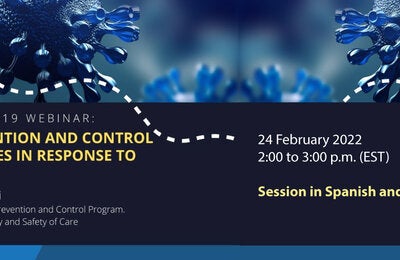 Webinar: Infection Prevention and Control in Health Services in Response to Omicron