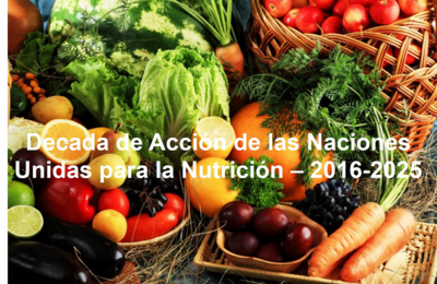 Decada de las Naciones Unidas para la Nutricion - 2016-2025