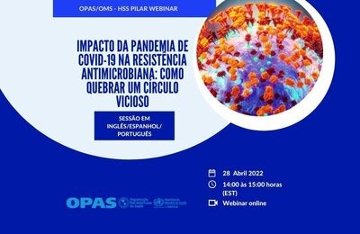 Workshop:Impacto da Pandemia de COVID-19 na resistência antimicrobiana: como quebrar um círculo vicioso