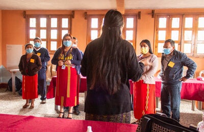 Community leaders receive MHPSS training