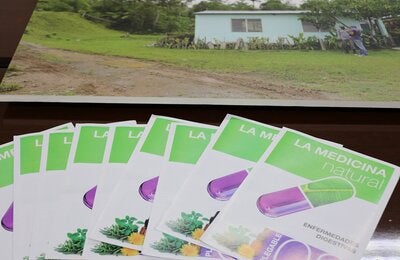 Folletos medicina natural