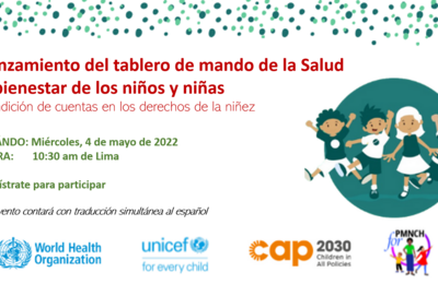 Tablero salud niños