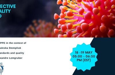 Workshop: Personal protective equipment, quality standards and correct use.” 