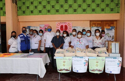 EU, PAHO Belize and MoHW support community health workers in Belize