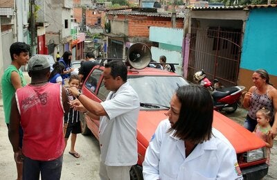 vaccinated in neighborhood