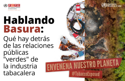 Hablando basura: qué hay detrás de las relaciones públicas "verdes" de la industria tabacalera