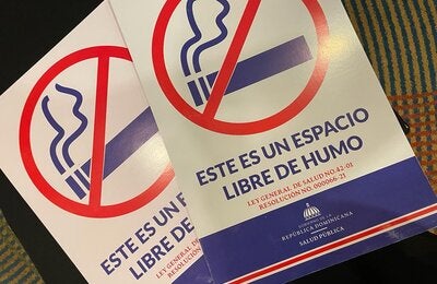 Afiches entregados a las DPS.