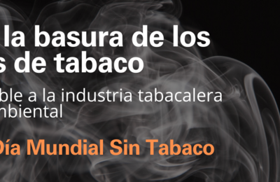 Combatir la basura de los productos de tabaco banner