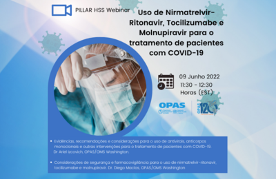 Uso de Nirmatrelvir-Ritonavir, Tocilizumab e Molnupiravir para o tratamento de pacientes com COVID-19