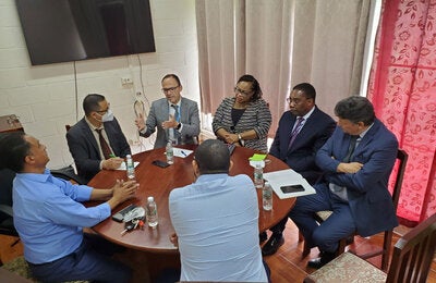 HSS Mission to discuss health system in Belize