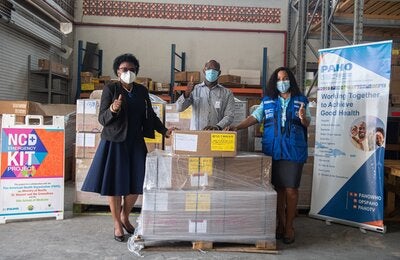 NCD kit arrives to St Vincent