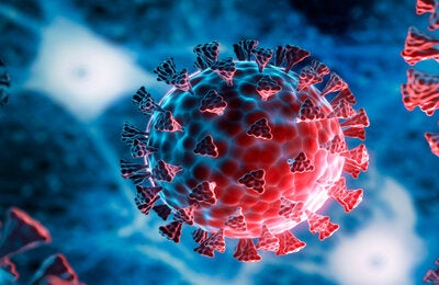 Ilustración de coronavirus