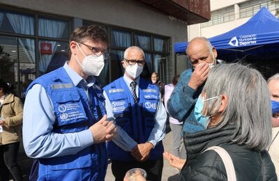 Un equipo de expertos de la Organización Panamericana de la Salud/Organización Mundial de la Salud (OPS/OMS) realizó una misión de trabajo a Chile para aportar asesoría técnica al proceso de reforma sanitaria en el país