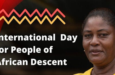 International Day for People of African Descent, August 31