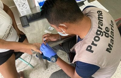 La OPS apoya al MPPS en la ejecución del Plan Nacional de Malaria