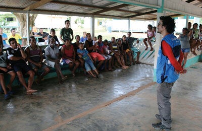 © OPS/OMS Brasil, Estado del Amazonas, Parque Nacional de Jaú | 2017. Campeones de las Américas contra la malaria.. FOTO: Ary Rogerio Silva.