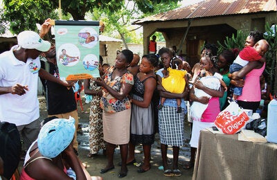 © OPS/OMS Haití, Isla de la Española | 2017. Proyecto Ouanaminthe-Dajabón. FOTO: S Mey-Schmidt.
