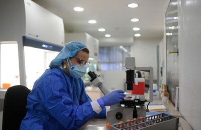 © OPS/OMS Vezuela, Caracas, Instituto de Salud Rafael Rangel. | 2021. "Hasta el último niño". Sin tregua en la lucha para erradicar la poliomielitis salvaje. FOTO: Matias Delacroix.