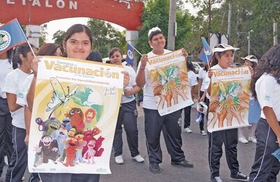© PAHO/WHO El Salvador | 2013. 11th Vaccination Week in the Americas. 