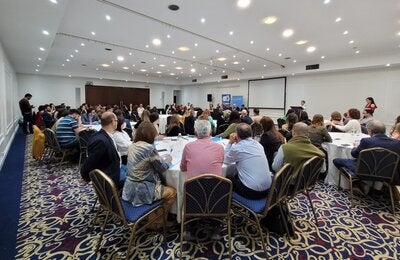 Imagen de las y los asistentes durante la jornada