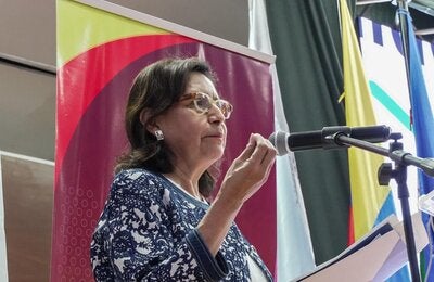 dra. Tambini hablando