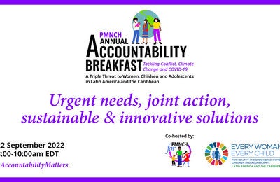 PMNCH Annual Accountability Breakfast