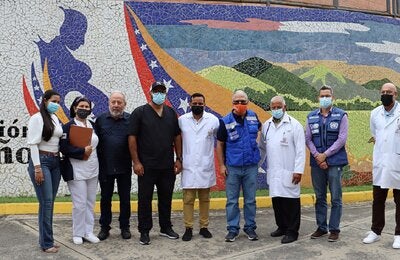 Visita a hospital pediátrico de Yaracuy