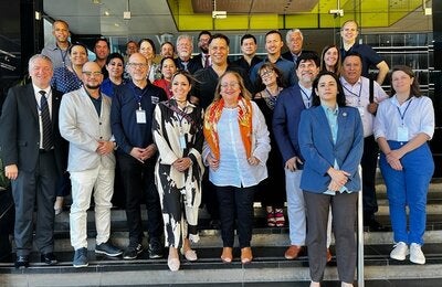 Foto participantes evento validación taller 