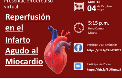 Presentación  del curso virtual: Reperfusión en el Infarto Agudo al Miocardio