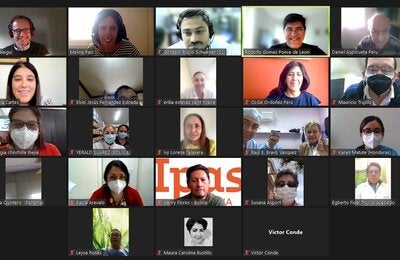 Pantalla participantes curso