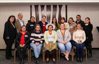 reunion concejalas de Bolivia