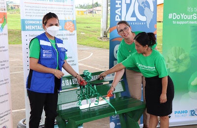Launch of the Mental Health Campaign in Belize