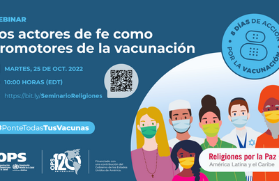 Seminario Web: Los actores de fe como promotores de la vacunación