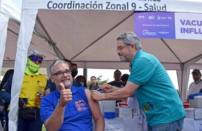 Ecuador - Lanzamiento de la Campaña Nacional contra la Influenza 2022-2023