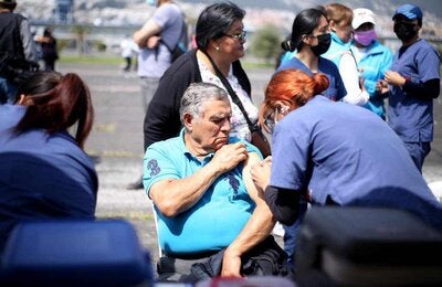Ecuador - Lanzamiento de la Campaña Nacional contra la Influenza 2022-2023