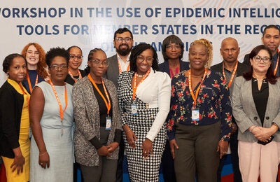 Participants Workshop on the use of epidemic intelligence tools for signal detection - October 2022